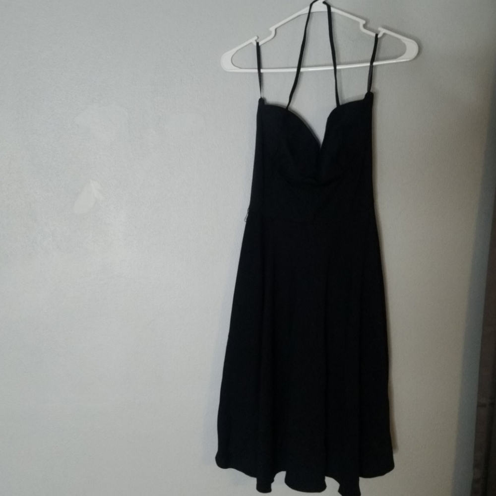 Black bebe dress